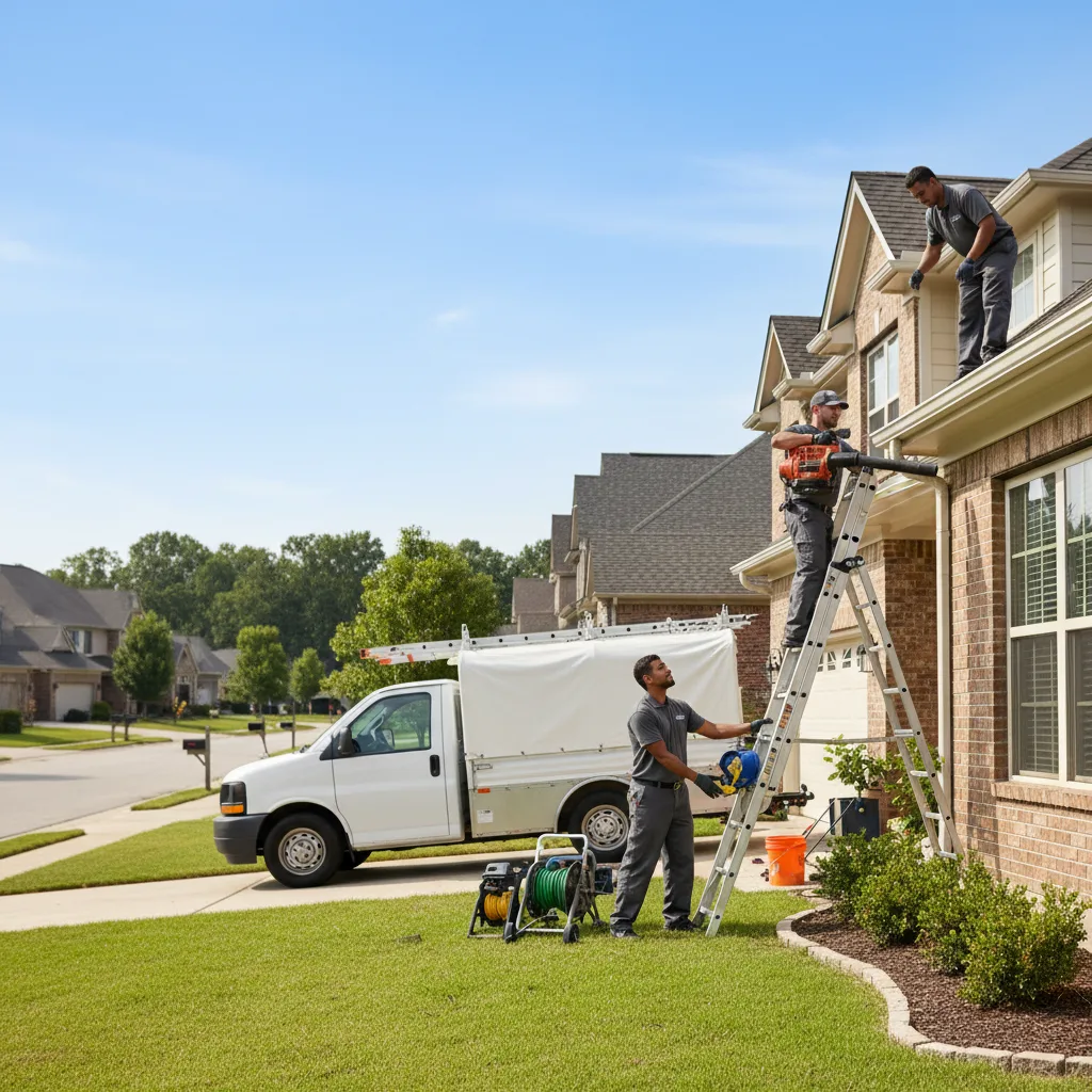 Home Gutter Service in Fuquay Varina, NC near me